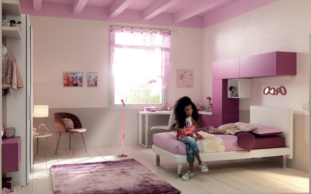 Lo spazio per creare e divertirsi: la cameretta