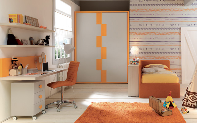 Lo spazio per creare e divertirsi: la cameretta