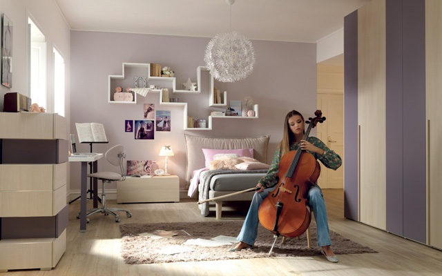 Lo spazio per creare e divertirsi: la cameretta