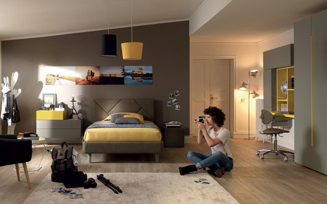 Lo spazio per creare e divertirsi: la cameretta