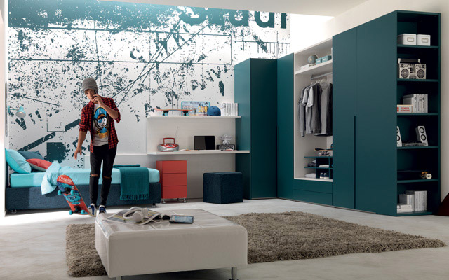 Lo spazio per creare e divertirsi: la cameretta