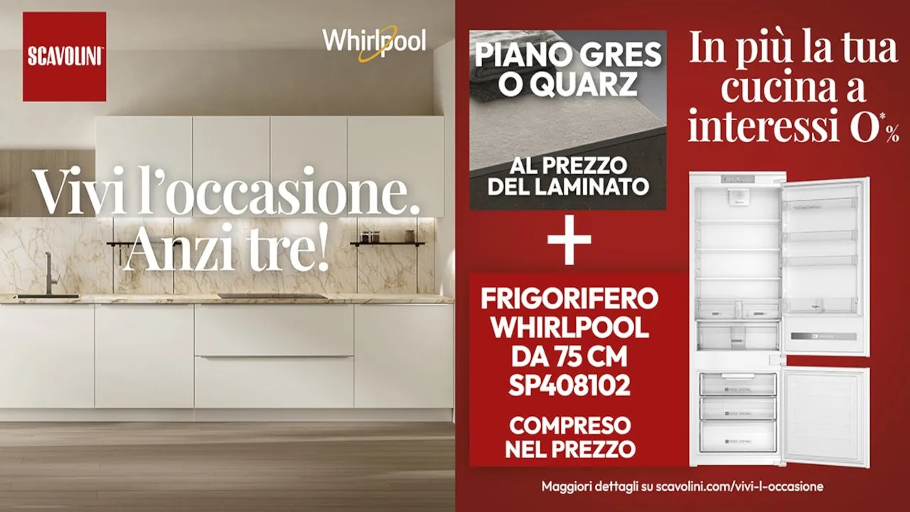 Vivi l'occasione, anzi tre!